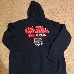 Nike Ole Miss Baseball National Championship Hoodie